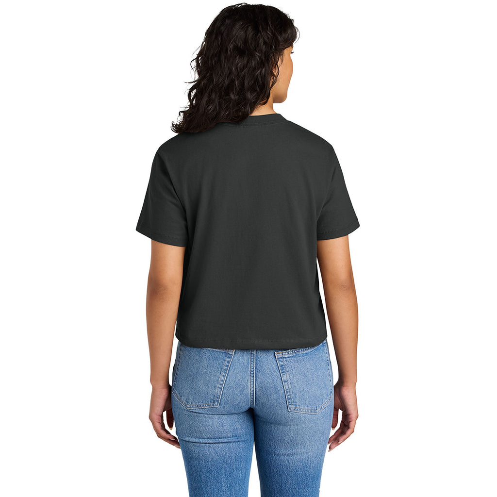 Next Level Women's Graphite Black Heavyweight Boxy Tee