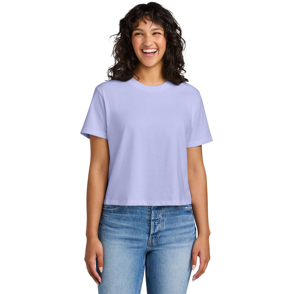 Next Level Women's Lavender Heavyweight Boxy Tee