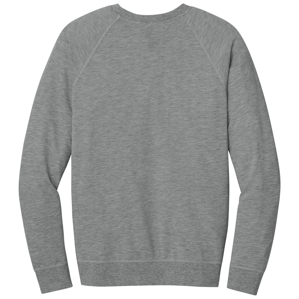 Next Level Men's Heather Gray Laguna Raglan Sweatshirt