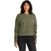 Next Level Women's Light Olive Heavyweight Sweatshirt