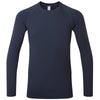 Onna Men's Navy Heather Unstoppable Long Sleeve Fresh Underscrub Base Layer T-Shirt