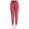 Onna Women's Calm Pink Energized Stretch Jogger Scrub Pants