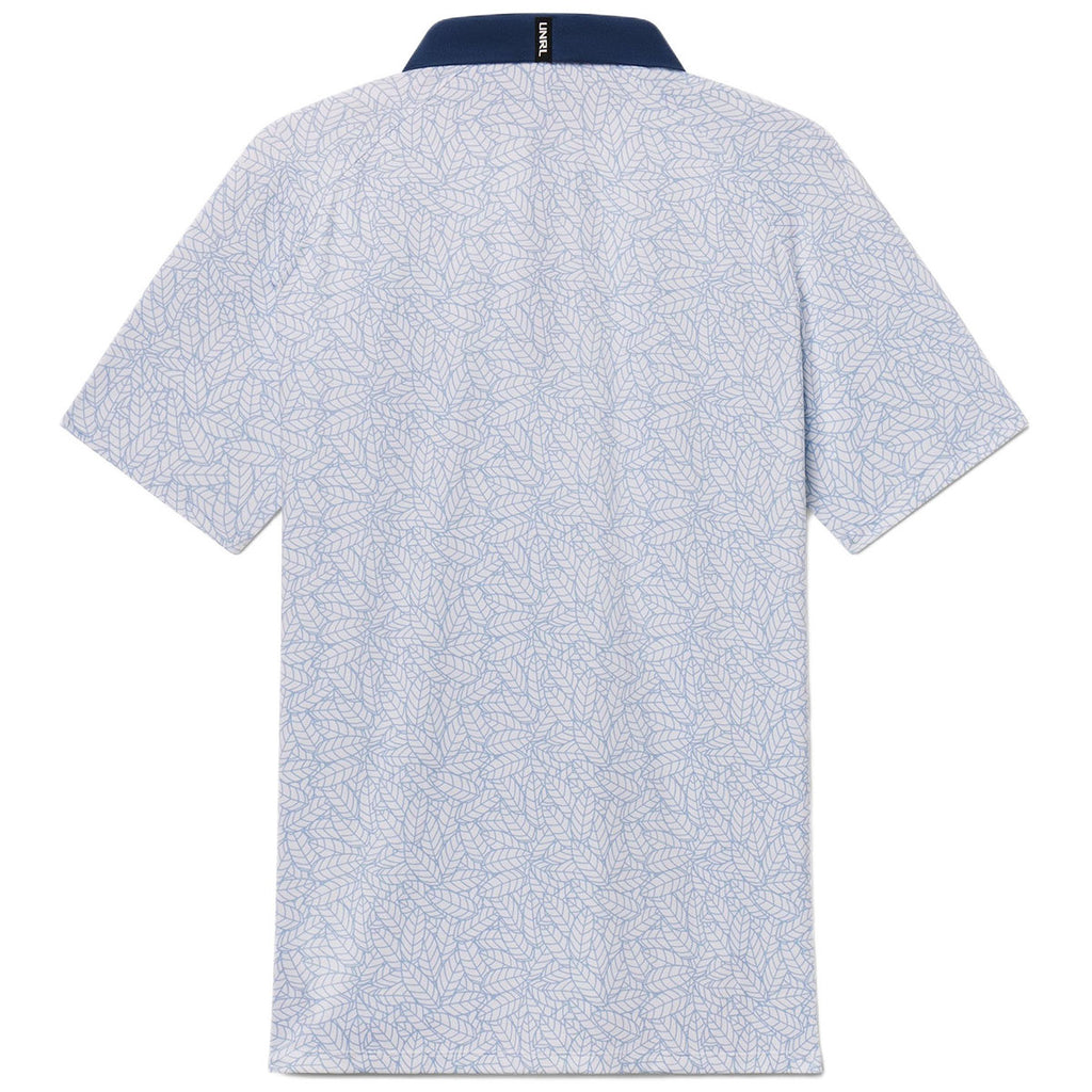 UNRL Men's Sky Blue Oasis Polo