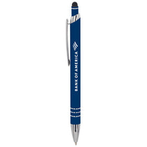 SnugZ Navy Camden Recycled Aluminum Pen