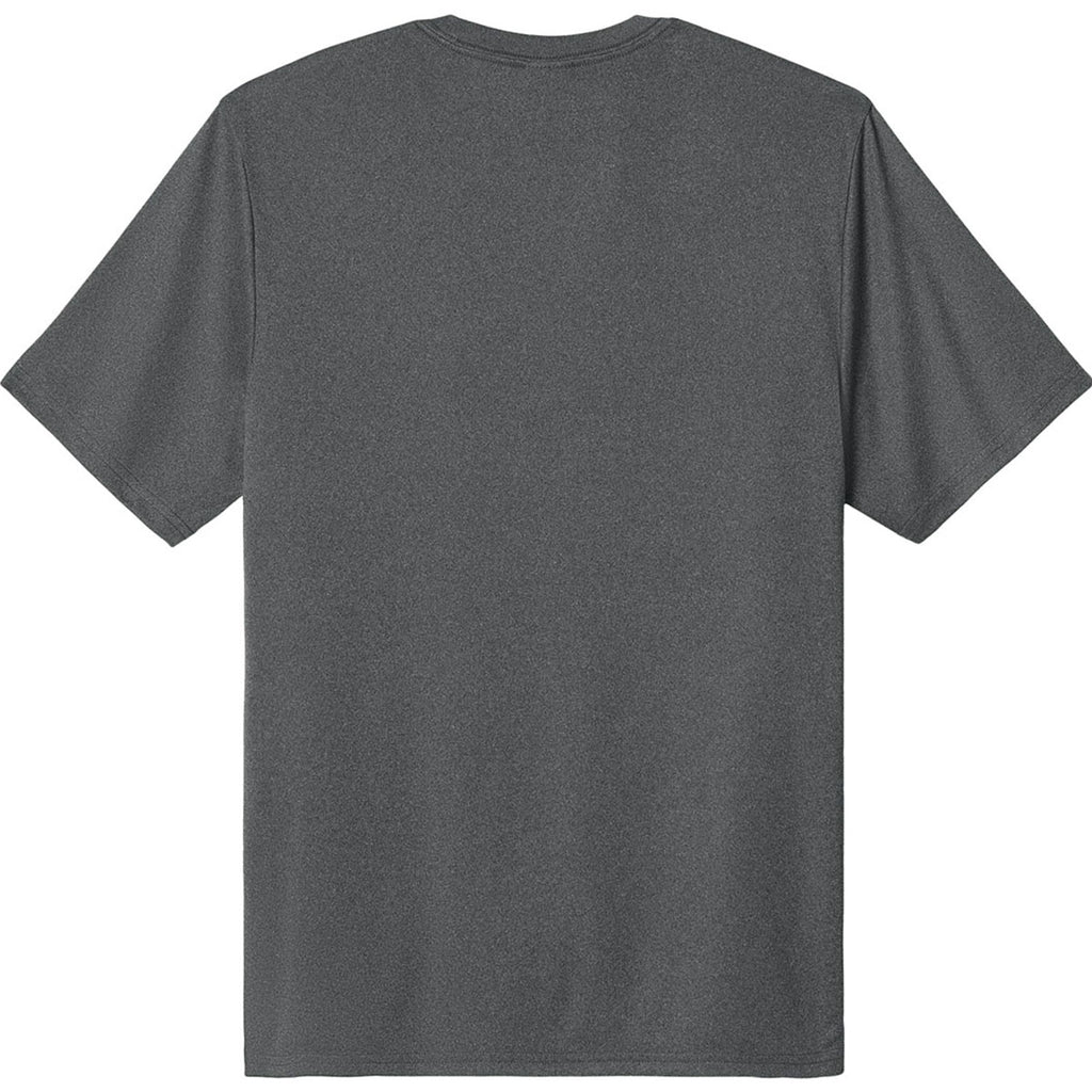 Port & Company Men's Metal Grey Heather Heather Performance Tee