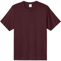 Port & Company Men's Vintage Athletic Maroon Heather Performance Tee