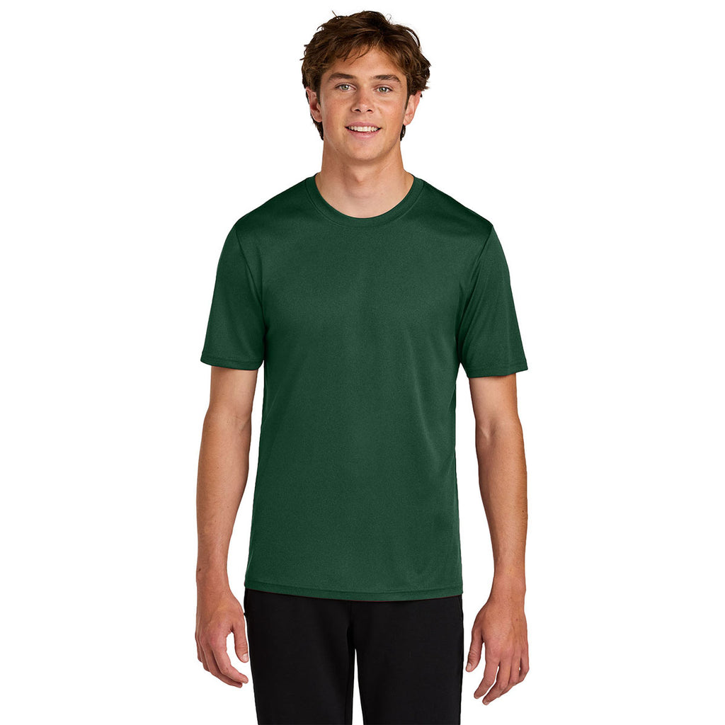 Port & Company Men's Vintage Forest Green Heather Performance Tee