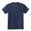 Port & Company Youth Navy Core Cotton Tee