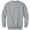 Port & Company Youth Athletic Heather Core Fleece Crewneck Pocket Sweatshirt