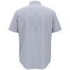 Perry Ellis Men's Bright White Printed Short Sleeve Shirt