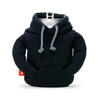 Puffin Drinkwear Black, Cool Gray Hoodie Can Cooler