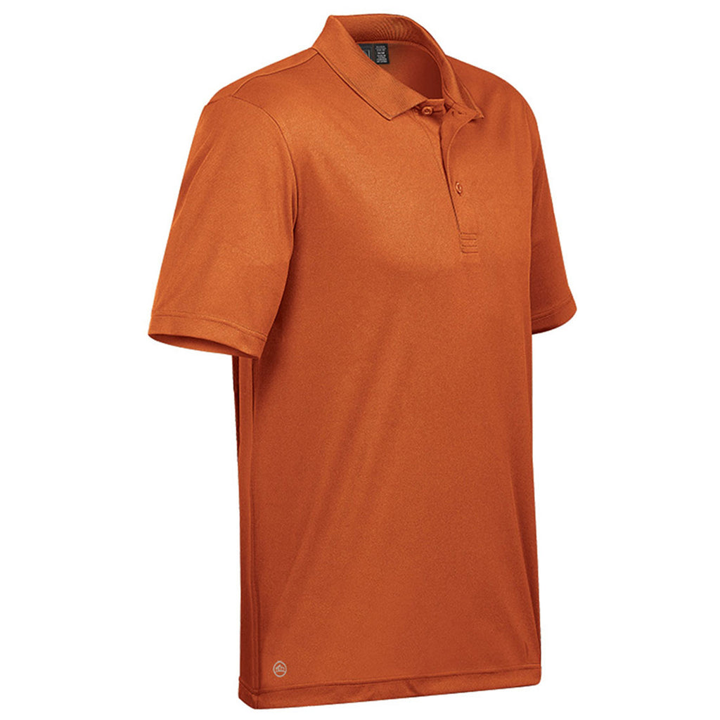 Stormtech Men's Rust Eclipse H2X-Dry Pique Polo