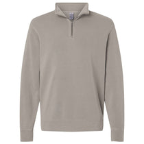 Independent Trading Co. Unisex Pigment Cement Pigment-Dyed Quarter-Zip Pullover