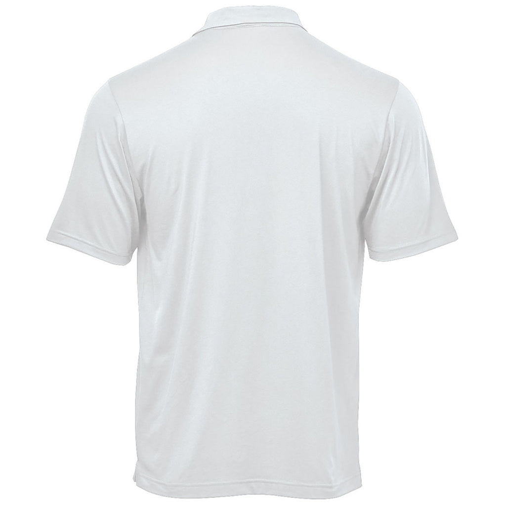 Stormtech Men's White Oasis Short Sleeve Polo