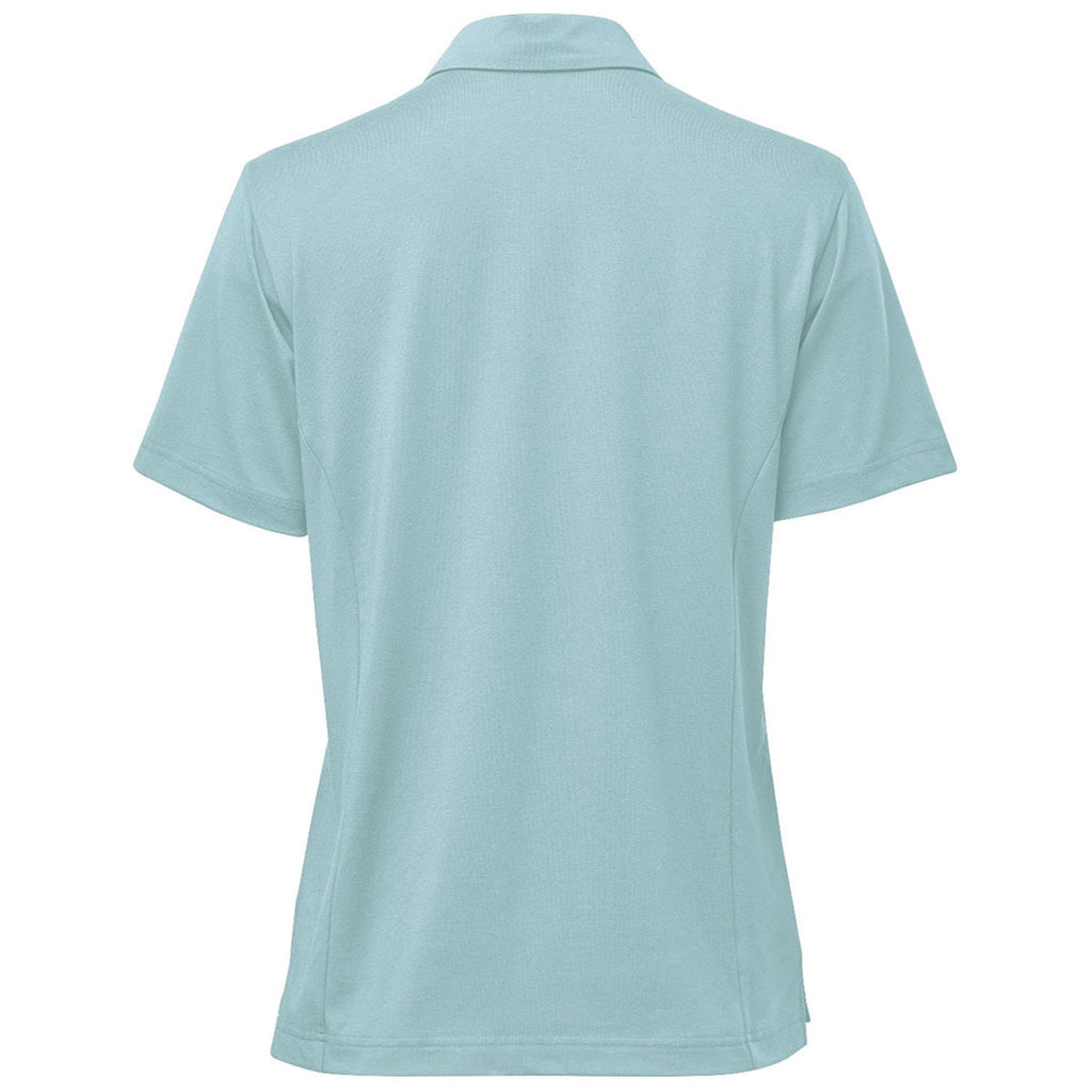 Stormtech Women's Ice Blue Oasis Short Sleeve Polo