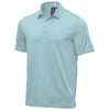 Stormtech Men's Ice Blue Settebello Short Sleeve Polo