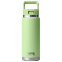 YETI Key Lime Rambler 26 oz Water Bottle with Color Matching Straw Cap