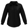 A. PUTNAM Women's Black Raglan Button Up
