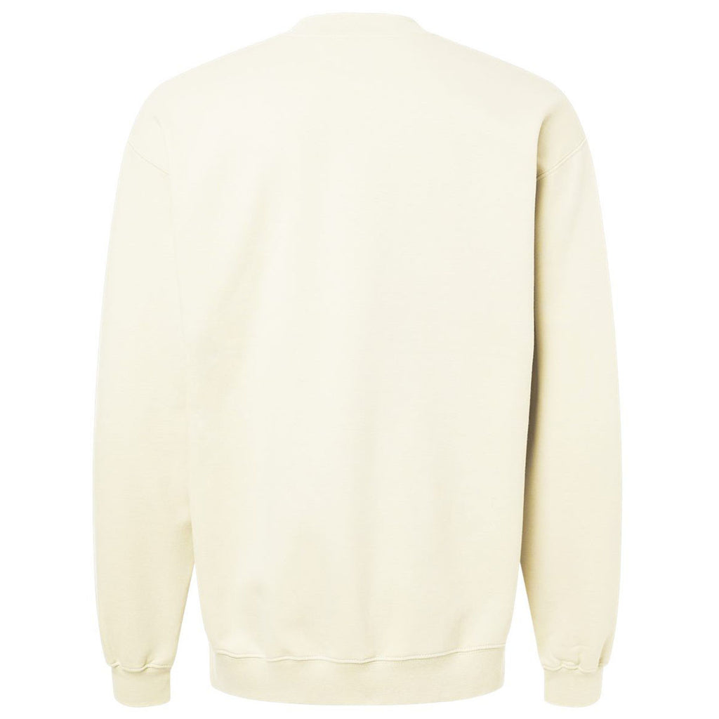 Gildan Unisex Off White Midweight 1/4 Zip Sweatshirt