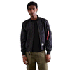 Alpha Industries Men's Black L-2B Skymaster Gen II Bomber Jacket