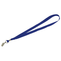 Bullet Navy Lanyard with Bulldog Clip