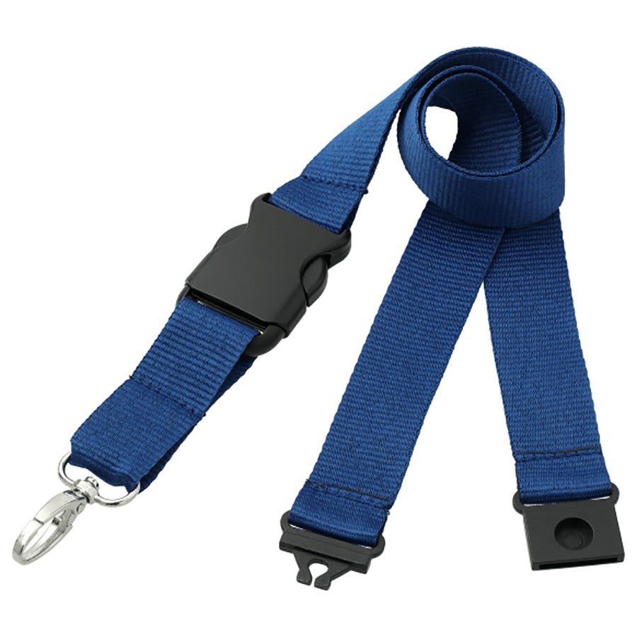 Bullet Dark Blue Hang In There Lanyard