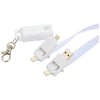 Bullet White 5-in-1 40W PD Charging Cable Lanyard