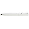 Bullet White 3-in-1 Tech Cleaning Stylus Gel Pen