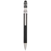 Bullet Black Simple Fidget Recycled Stylus Gel Pen