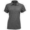 BAW Women's Charcoal Sorona Polo