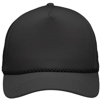 Sportsman Charcoal Five-Panel Rope Heritage Fit Cap