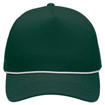 Sportsman Forest Green Five-Panel Rope Heritage Fit Cap