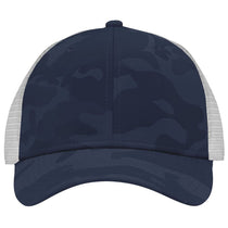 Sportsman Navy Camo/White Lo-Pro Mesh Back Trucker Fit Cap