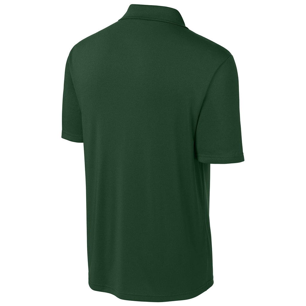 Sport-Tek Men's Forest Green/ White Competitor United Polo