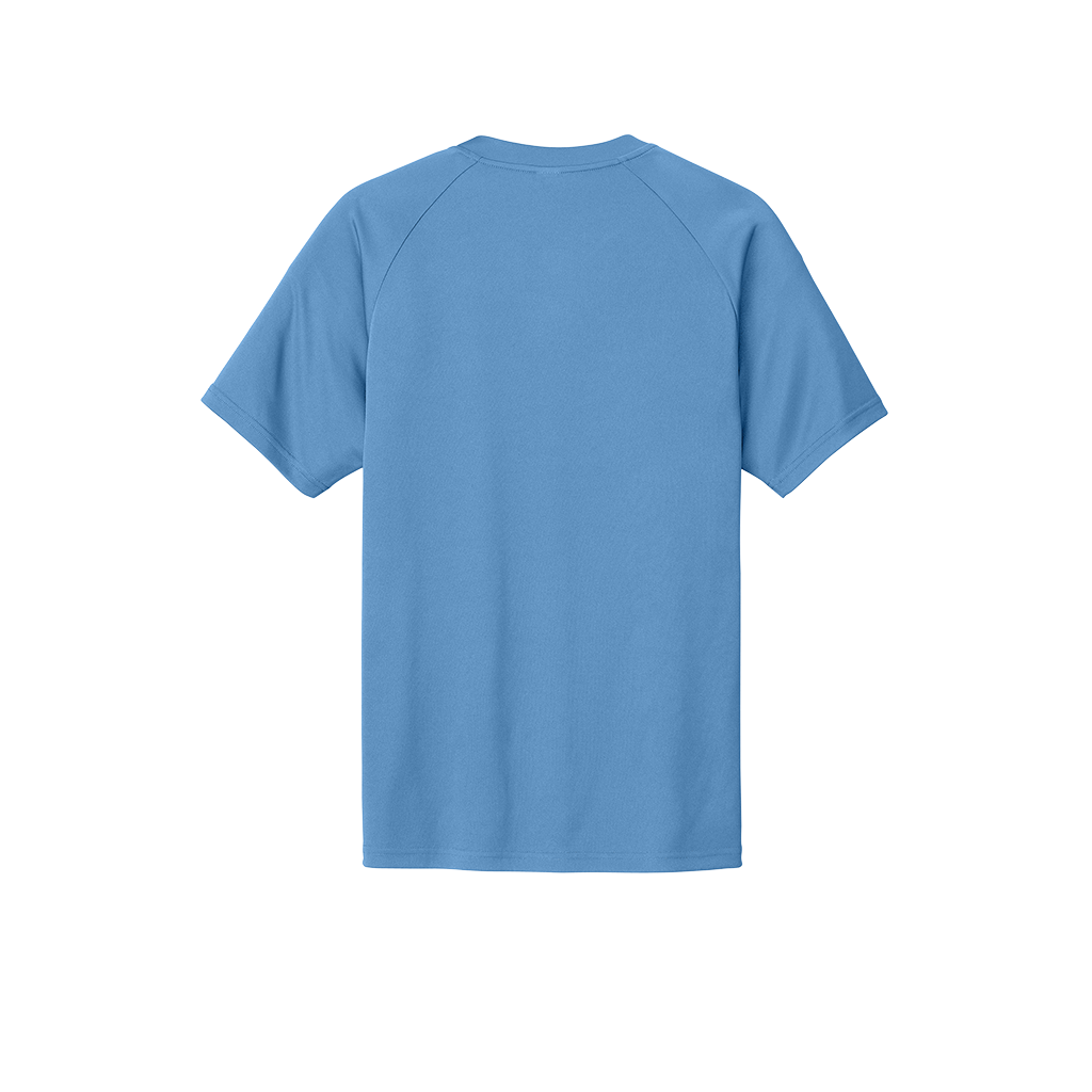 Sport-Tek Unisex Carolina Blue PosiCharge Competitor 2-Button Henley