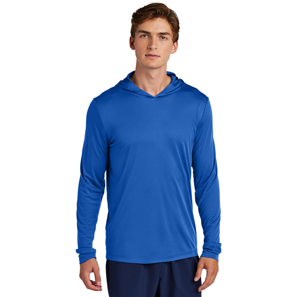 Sport-Tek Unisex True Royal Posi-UV Pro Long Sleeve Hoodie