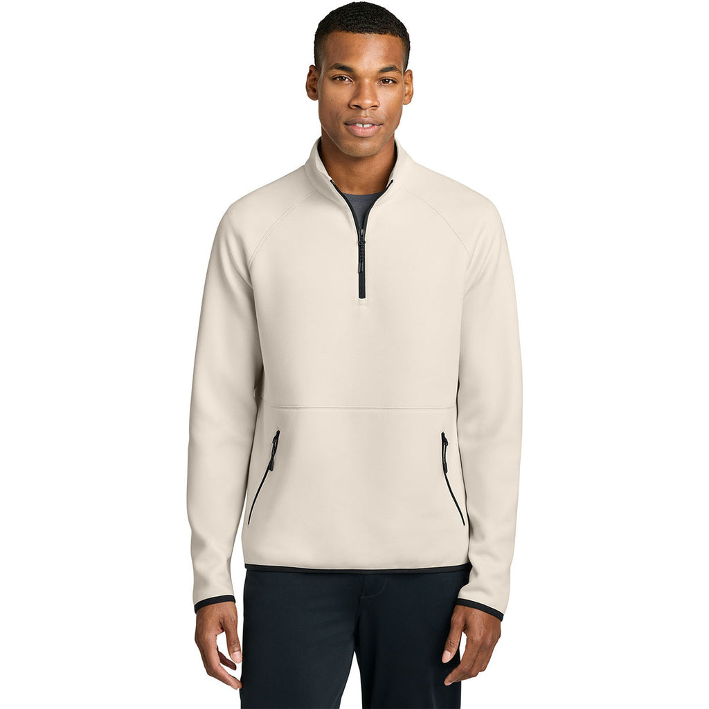 Sport-Tek Men's Ecru Phenom 1/4-Zip