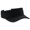 Sport-Tek Black/Black Repeat Visor