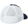 Sport-Tek True Royal/White Stretch-Tek Mesh Back Cap