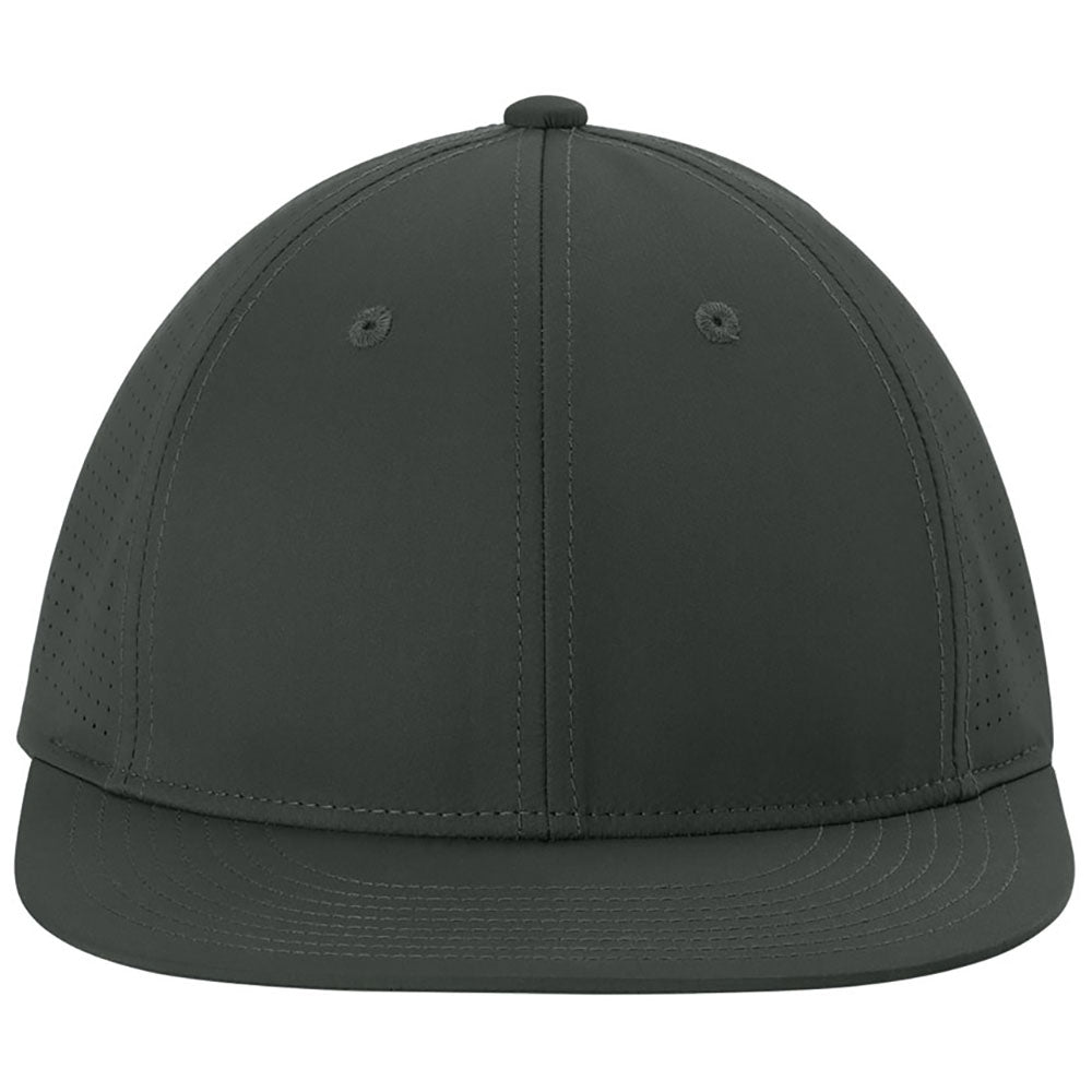 Sport-Tek Iron Grey Pro-Cut Stretch-Tek Cap