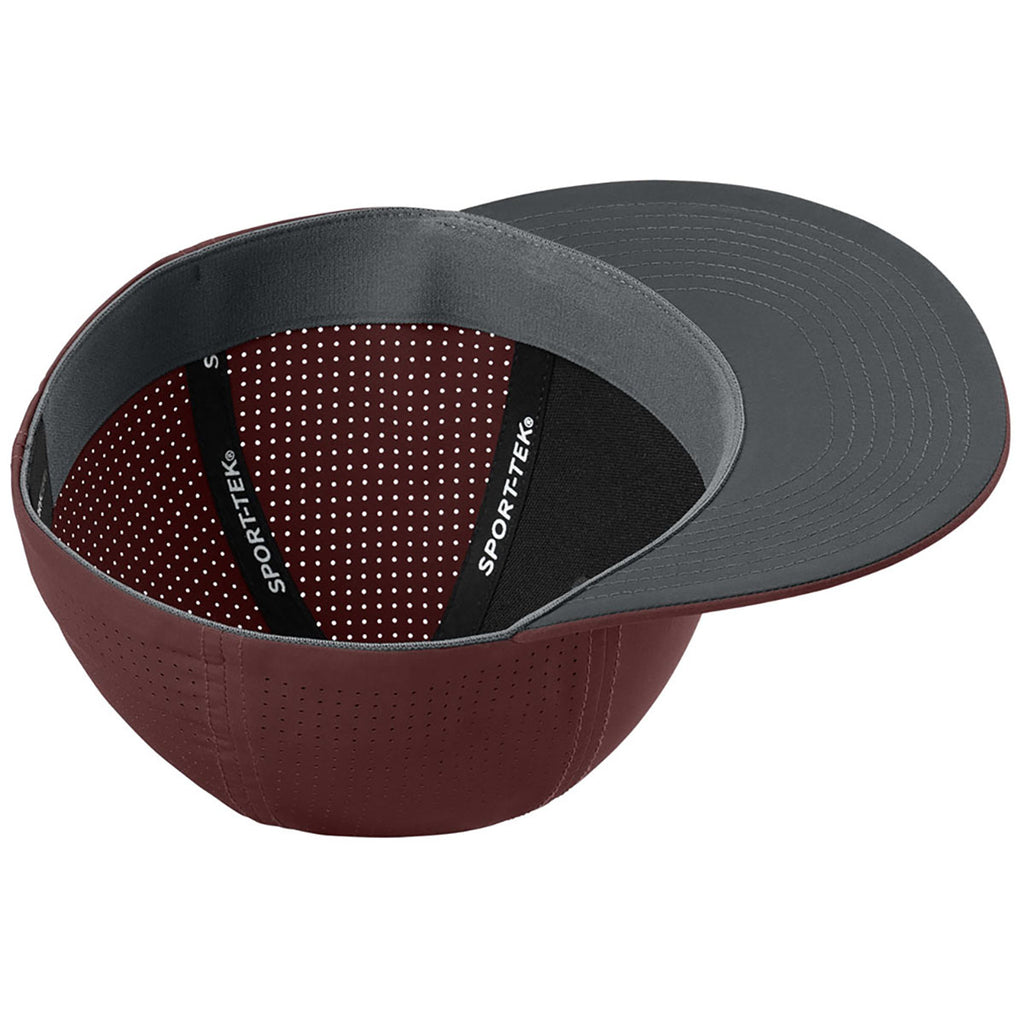 Sport-Tek Maroon Pro-Cut Stretch-Tek Cap