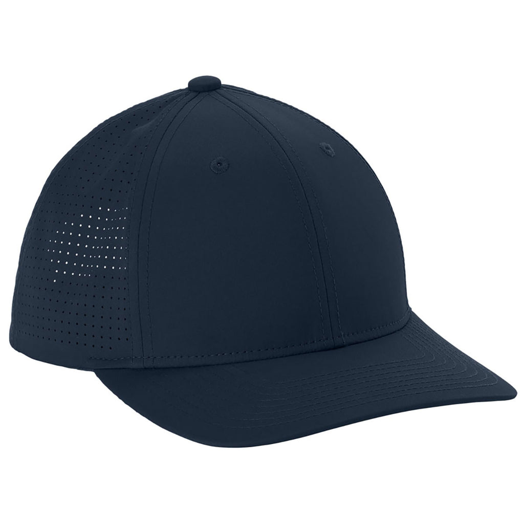 Sport-Tek True Navy Pro-Cut Adjustable Cap