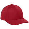 Sport-Tek Deep Red Impact Mesh Stretch-Tek Adjustable Cap