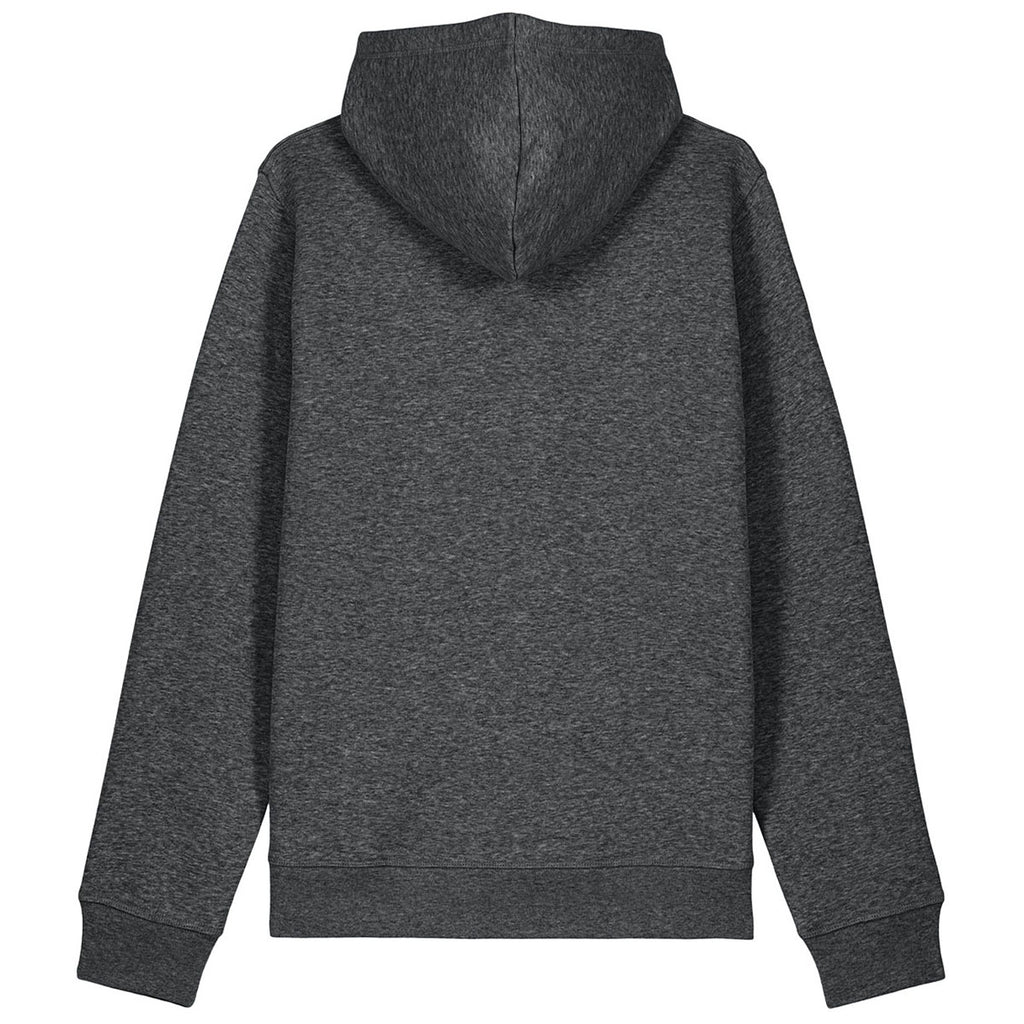 Stanley/Stella Unisex Dark Heather Grey Drummer 2.0 Hooded Sweatshirt