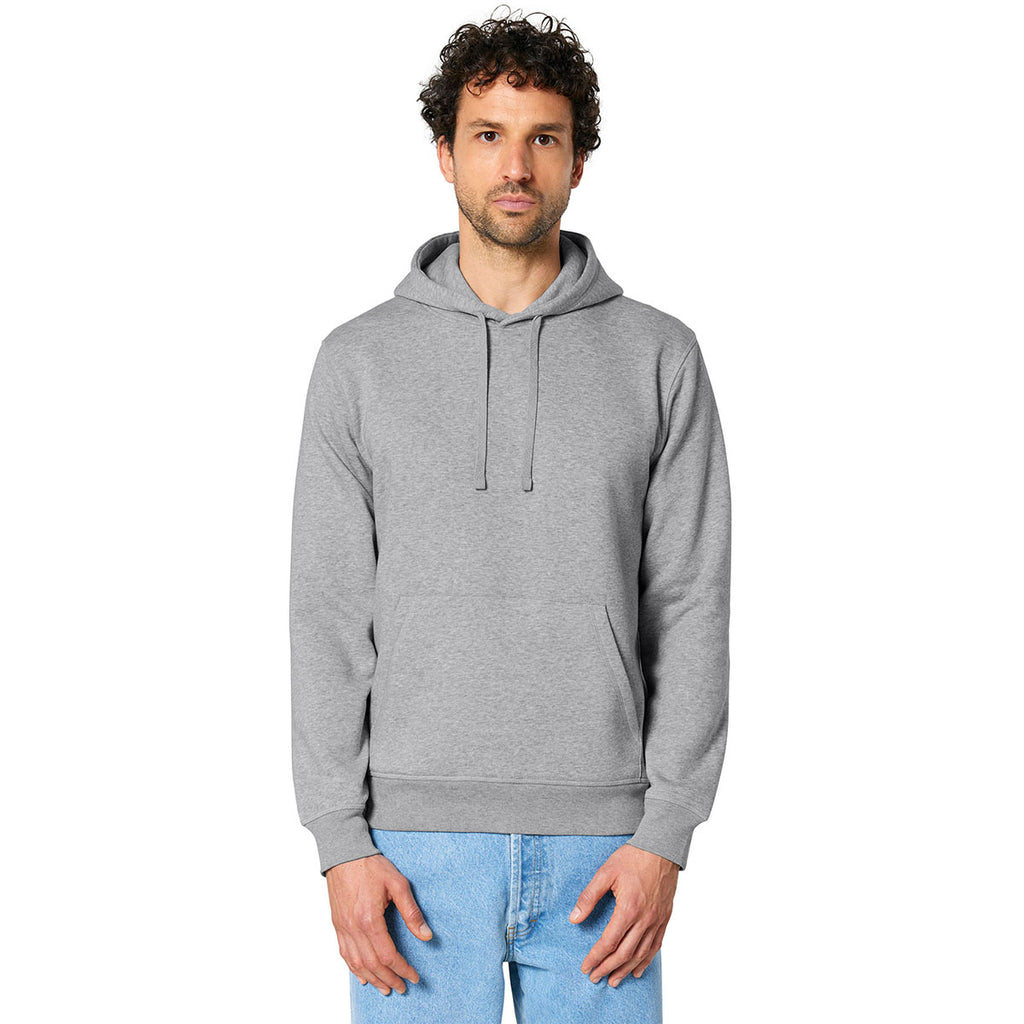 Stanley/Stella Unisex Heather Grey Drummer 2.0 Hooded Sweatshirt