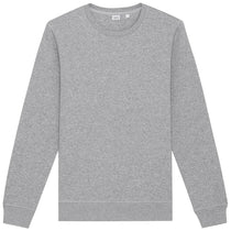 Stanley/Stella Unisex Heather Grey Roller Crewneck Sweatshirt