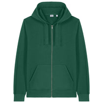 Stanley/Stella Unisex Bottle Green Mixer Full-Zip Hooded Sweatshirt