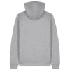 Stanley/Stella Unisex Heather Grey Mixer Full-Zip Hooded Sweatshirt