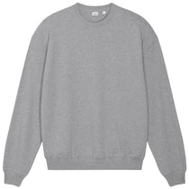 Stanley/Stella Unisex Heather Grey Ledger Dry Crewneck Sweatshirt