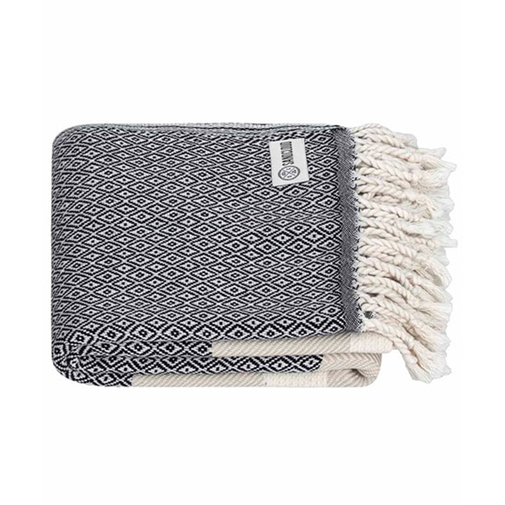 Sand Cloud Black Hampton Towel